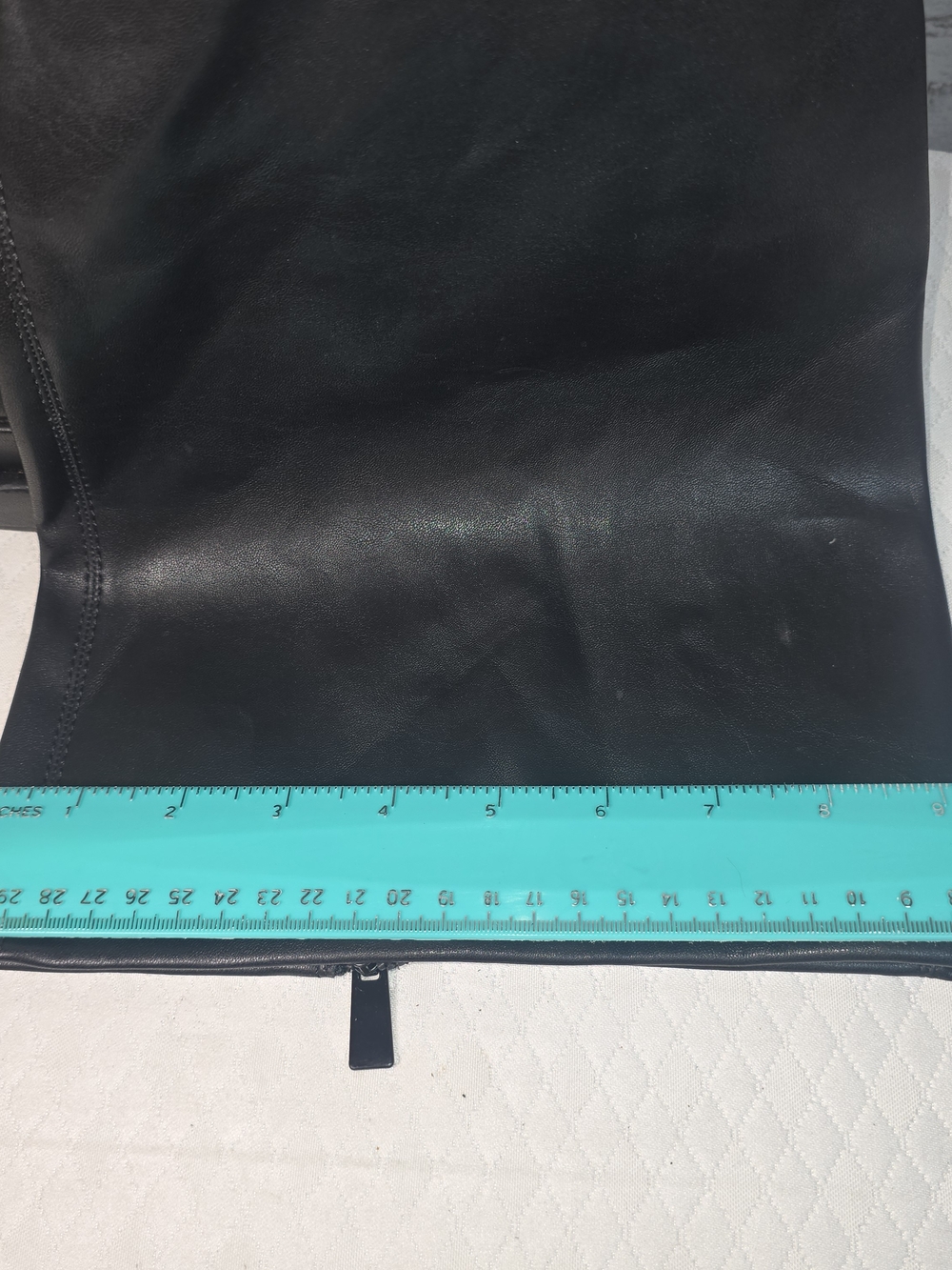 TORRID CHUNKY DOUBLE PLATFORM STRETCH KNEE HIGH BLACK BOOTS WOMENS SIZE 13 NWT - Picture 8 of 10